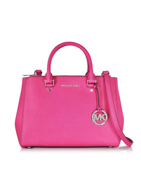 michael kors raspberry bag|michael michael kors sutton medium satchel raspberry.